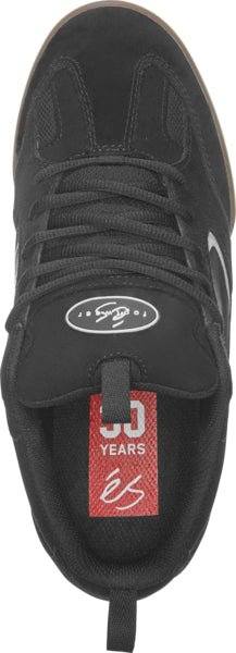 Es Quattro Shoes - Black/White/Gum – Switch Skate & Snow