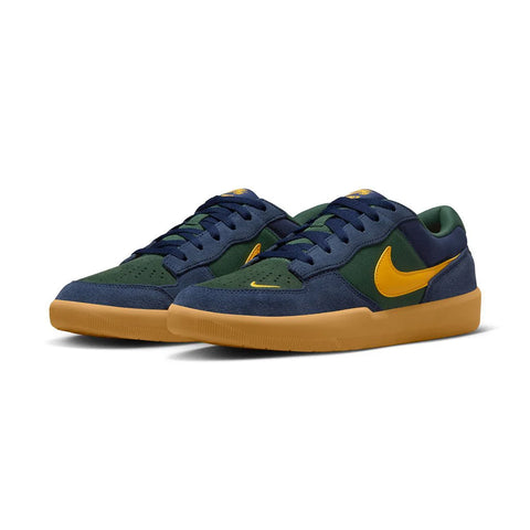 Nike SB Force 58 Shoes - Midnight Navy/University Gold-Fir