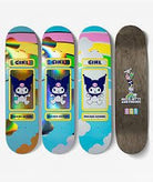 Girl Geering Hello Kitty Rainbow Deck - 8.0 - Switch Skate & Snow