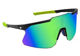 Glassy Cooper Speed Shade Glasses - Black/Green - Switch Skate & Snow
