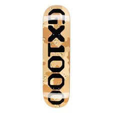 GX1000 OG Logo Camo Black Deck - 8.25 - Switch Skate & Snow