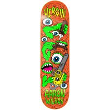Heroin Aaron Wilson Mutate Or Die Deck - 8.5 - Switch Skate & Snow