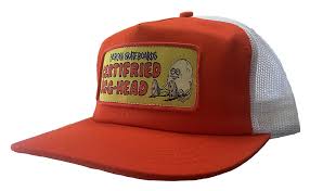 Heroin - Certi - Fried Egg Head Trucker Snapback Hat - Orange - Switch Skate & Snow