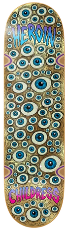 Heroin Chet Childress Eyes Deck - 8.75 - Switch Skate & Snow