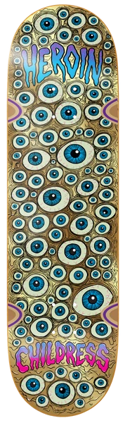 Heroin Chet Childress Eyes Deck - 8.75 - Switch Skate & Snow