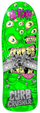 Heroin Curb Crusher Chomp Deck - 10.25 - Switch Skate & Snow