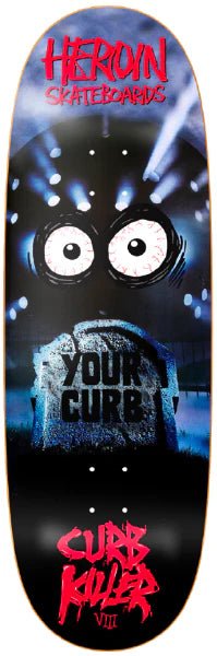Heroin Curb Killer 8 Deck - 10.0 - Switch Skate & Snow