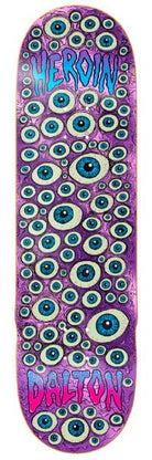 Heroin Dern Eyes Deck - 8.625 * Stains Vary* - Switch Skate & Snow