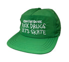Heroin - Fuck Drugs Snapback Hat - Green - Switch Skate & Snow