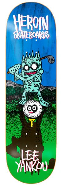 Heroin Golf Imp Deck - 8.25 *Assorted Stain* - Switch Skate & Snow