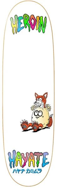 Heroin Hayate Fox Egg Deck - 8.75 - Switch Skate & Snow