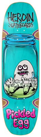 Heroin Pickled Egg Deck - 9.0 - Switch Skate & Snow