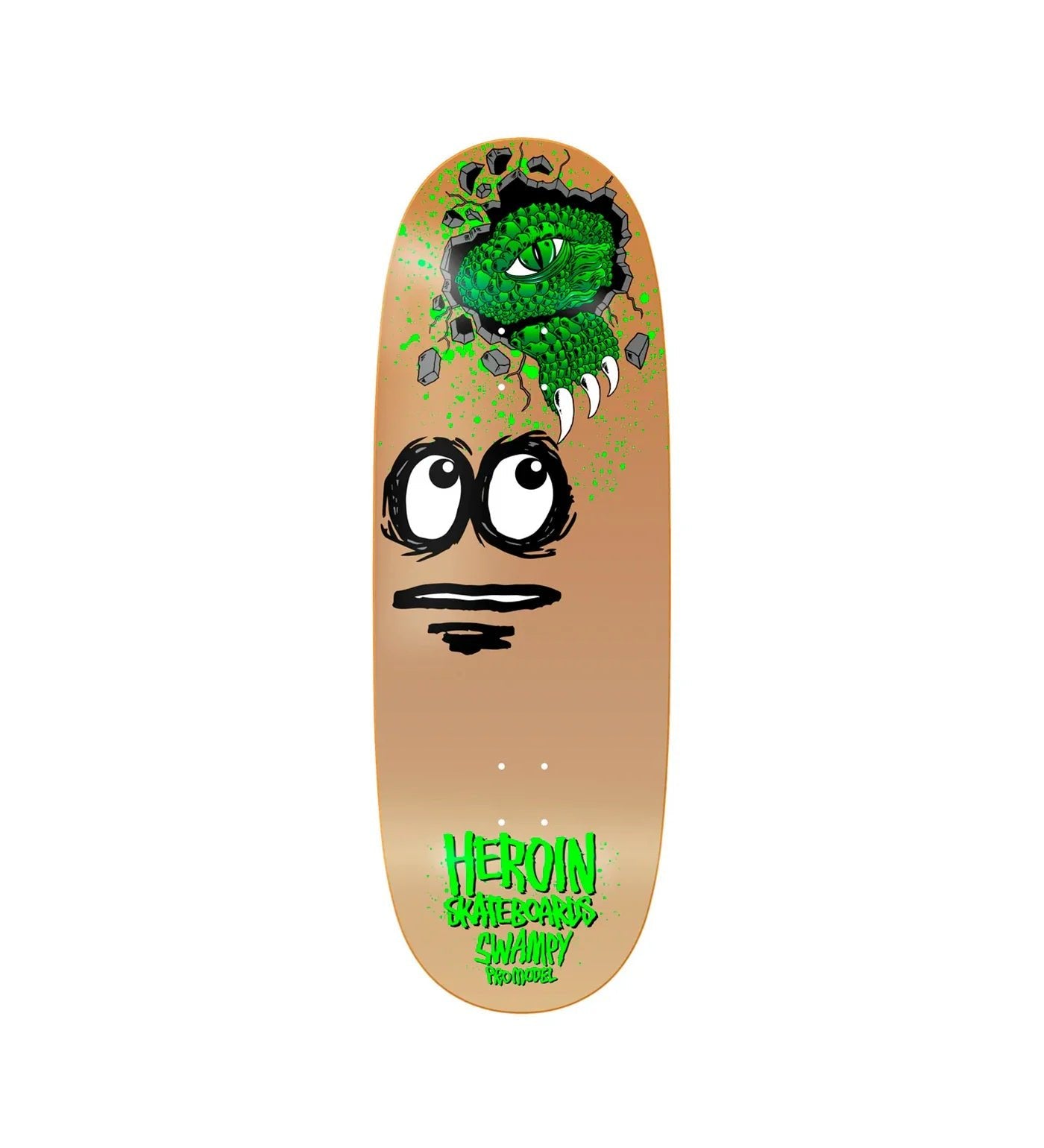 Heroin Swampy Egg Deck - 11.0 - Switch Skate & Snow