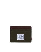 Herschel Charlie Cardholder Wallet - Ivy Green/Chicory Coffee - Switch Skate & Snow