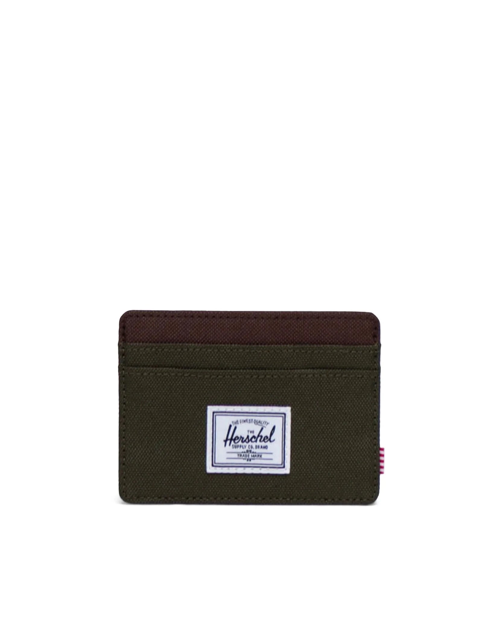 Herschel Charlie Cardholder Wallet - Ivy Green/Chicory Coffee - Switch Skate & Snow