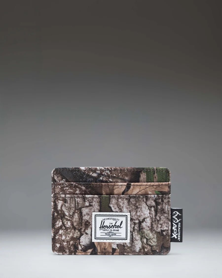 Herschel Charlie Cardholder Wallet - Realtree APX Camo - Switch Skate & Snow