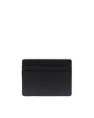 Herschel Charlie Cardholder Wallet - Vegan Leather Black - Switch Skate & Snow