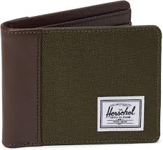 Herschel Hank Wallet - Ivy Green/Chicory Coffee - Switch Skate & Snow