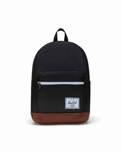 Herschel Pop Quiz Backpack - Black/Tan - Switch Skate & Snow