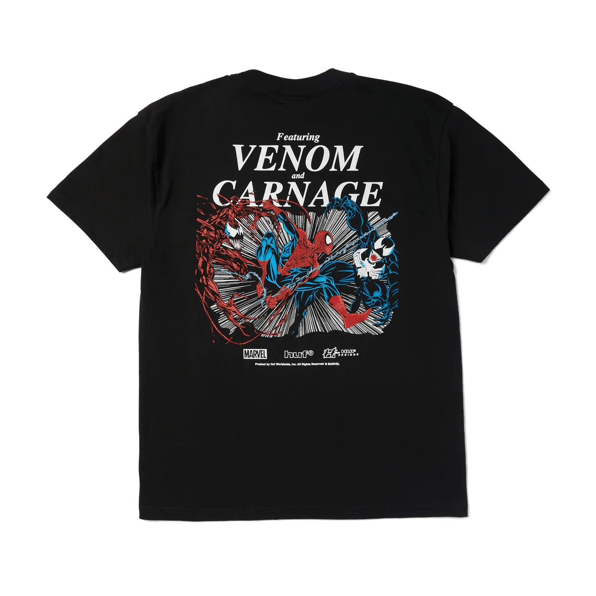 HUF Maximum Carnage T-Shirt - Black - Switch Skate & Snow