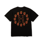 HUF X Spitfire Flame Galaxies T-Shirt - Black - Switch Skate & Snow