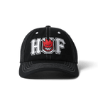 HUF X Spitfire Union Snapback Hat - Black - Switch Skate & Snow