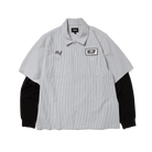HUF X Spitfire Union Work Shirt - Black/White - Switch Skate & Snow