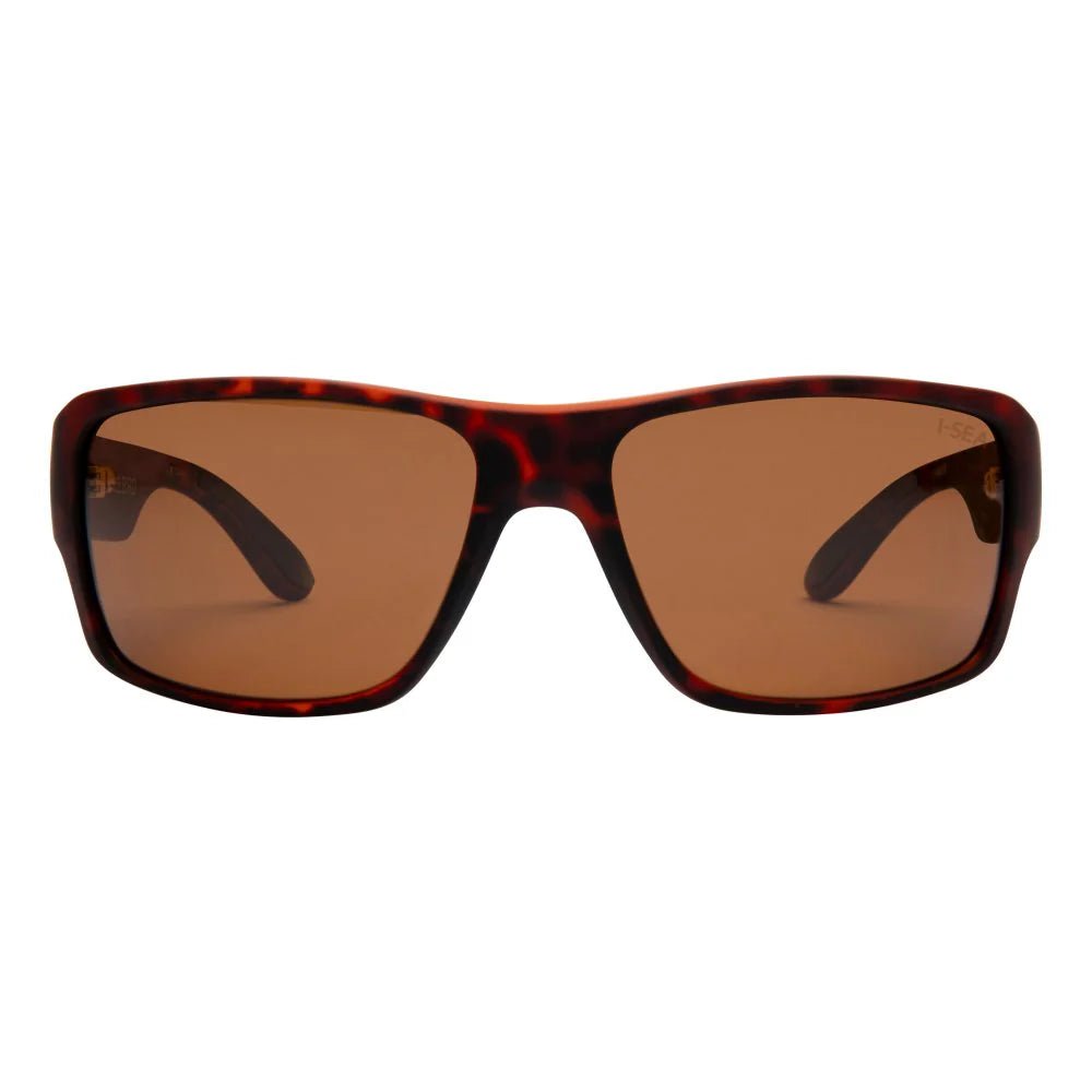 I - Sea Free Bird Rubber Soft Touch Polarized Sunglasses - Tort/Brown Mirror - Switch Skate & Snow