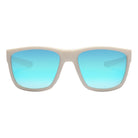 I - Sea Greyson 2.0 Polarized Rubber Sunglasses - White/Blue Mirror - Switch Skate & Snow