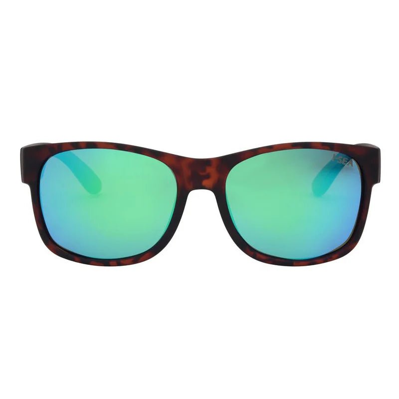 I - Sea Seven Seas Polarized Sunglasses - Tort/Green Mirror - Switch Skate & Snow