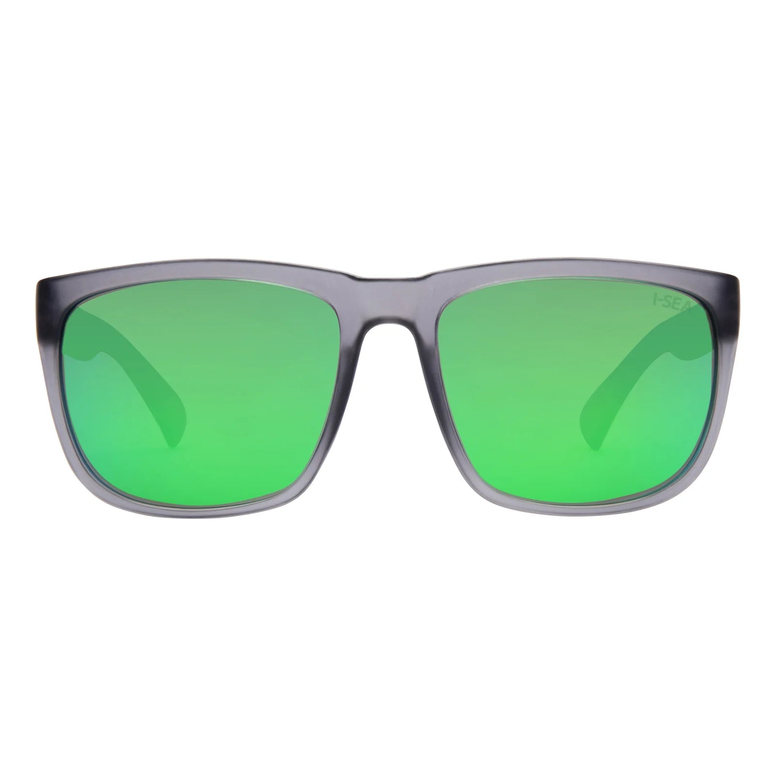 I - Sea Wyatt Polarized Sunglasses - Grey/Green Mirror - Switch Skate & Snow