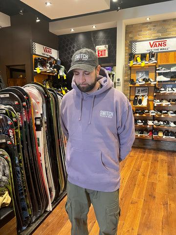 Switch OG Logo Pastel Heavyweight Hoody - Plum