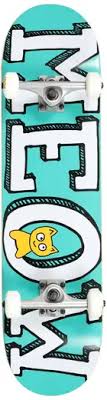 Meow Teal Logo Complete Deck - 8.0