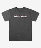 Independent Bar Logo T-Shirt - Dark Heather - Switch Skate & Snow