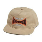 Independent Built To Grind Span Snapback Hat - Walnut - Switch Skate & Snow