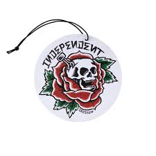 Independent Dressen Skull Rose Air Freshener - Switch Skate & Snow