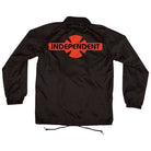 Independent Legacy Coach Windbreaker - Black - Switch Skate & Snow