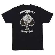 Independent Royal Flush T-Shirt - Black - Switch Skate & Snow
