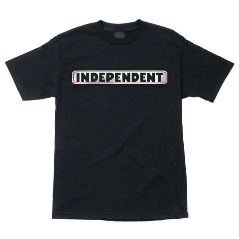 Independent Bar Logo T-Shirt - Black