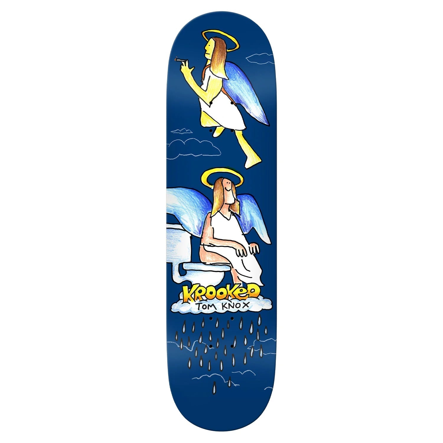 Side Kixx Attack of the King Penguinメロハー Krooked Knox Angel Deck 8.5 | Switch Skate & Snow