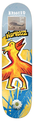 Krooked Narvaez Burds Deck - 8.38 - Switch Skate & Snow