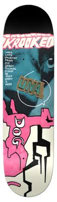 Krooked Una Spiret Animal True Fit Deck - 8.5 - Switch Skate & Snow