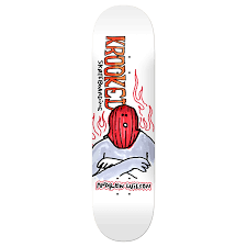 Krooked Wilson Fire Mask Deck - 8.75 - Switch Skate & Snow
