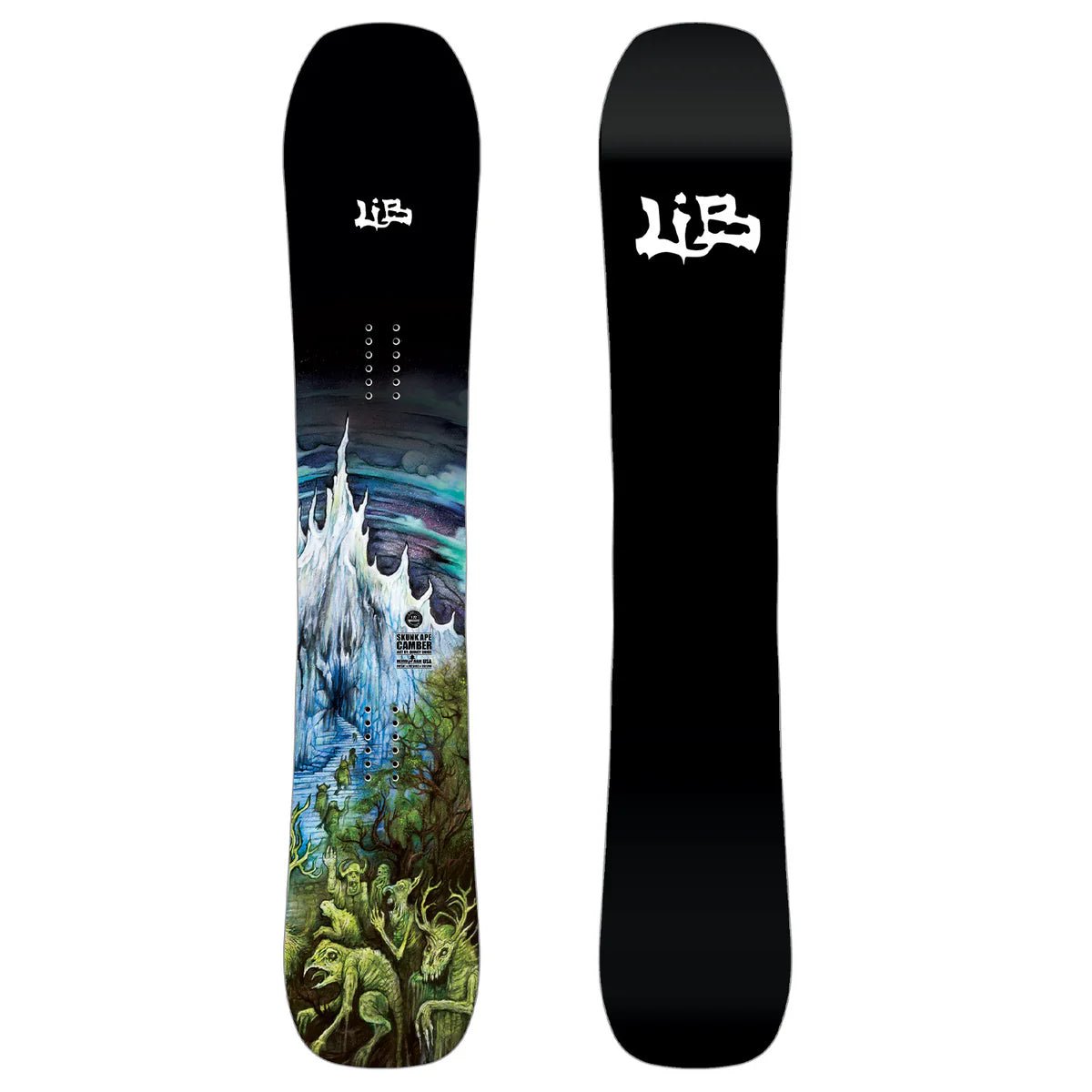 Lib Tech 2027 Skunkape Camber Snowboard - 170UW - Switch Skate & Snow