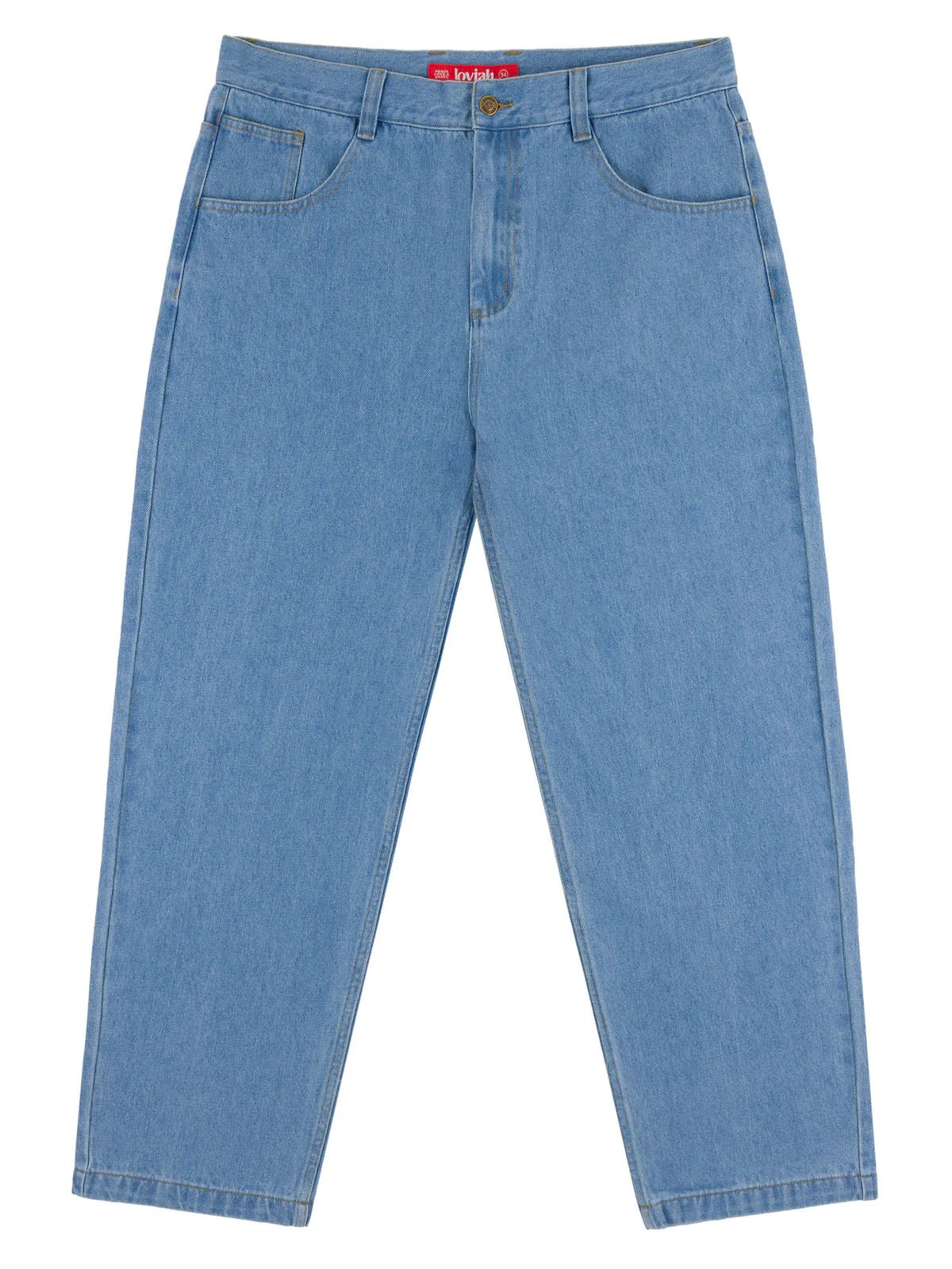 Loviah OG Baggy 5 Pocket Denim Pants - Indigo Light Wash - Switch Skate & Snow