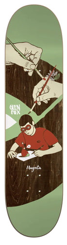 Magenta Fox Extravision Deck - 8.25 - Switch Skate & Snow