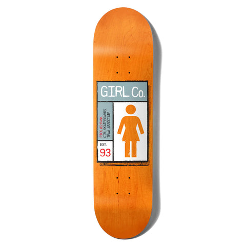 Girl McCrank Gridbox Deck - 8.25