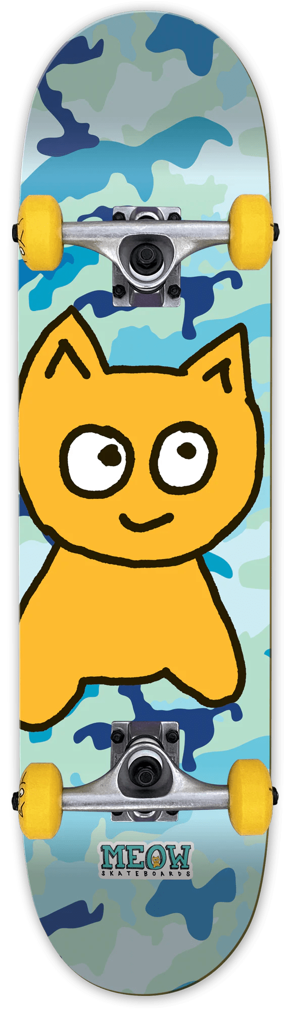 Meow Big Cat Complete Deck - 8.0 - Blue - Switch Skate & Snow