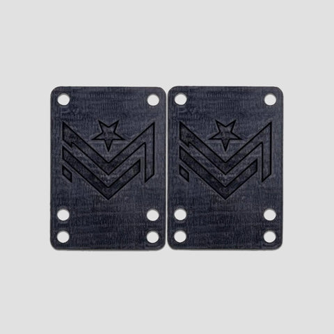 Mini Logo Risers Rubber 2 Pack - 0.5"