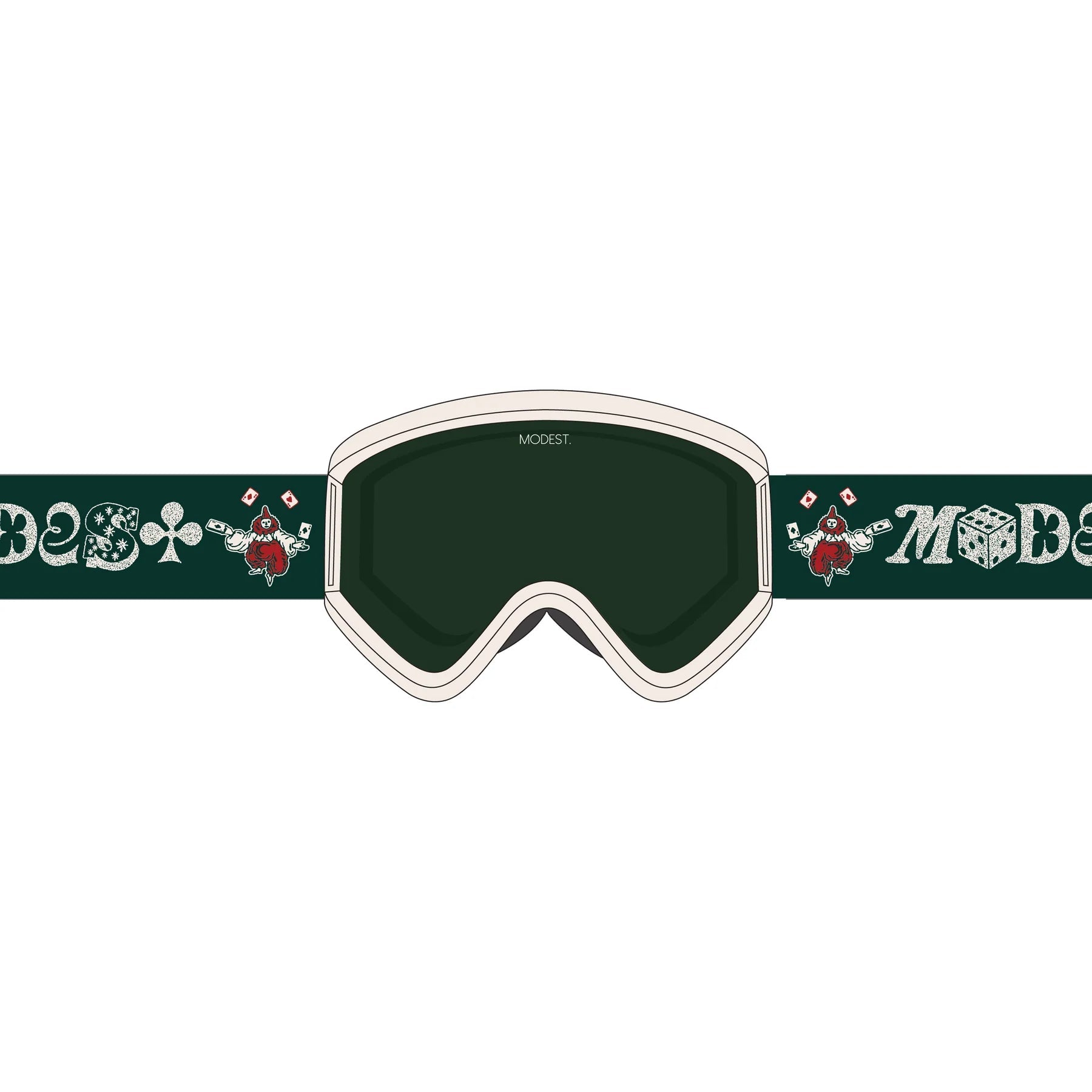 Modest 2026 Team Goggle - Andy James Signature - Switch Skate & Snow